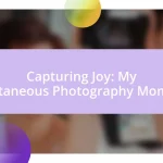 Capturing Joy: My Spontaneous Photography Moments