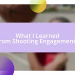 What I Learned from Shooting Engagements